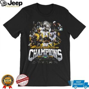 Official Pittsburgh Steelers Super Bowl XLIII Champions Shirt