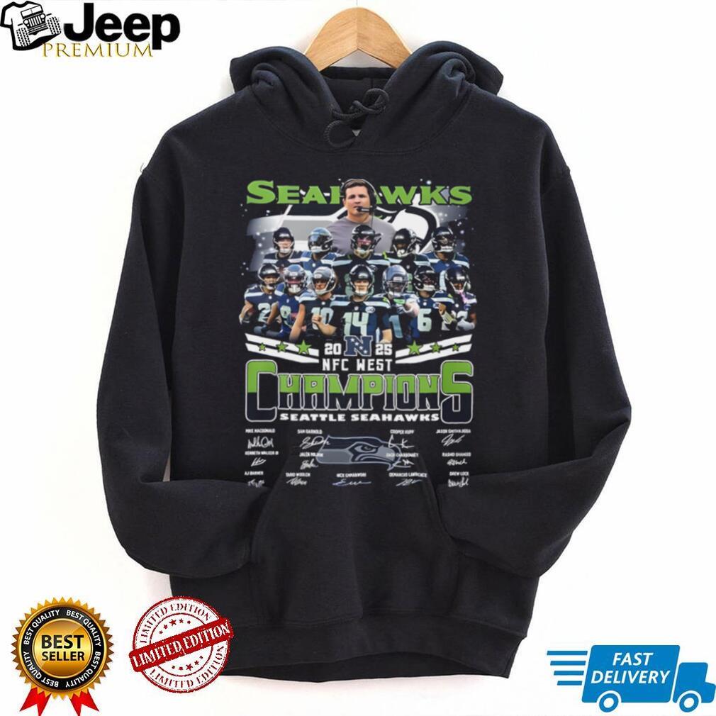 Official Seattle Seahawks NFC West 2025 Championship Apparel Official Seattle Seahawks NFC West 2025 Championship Apparel
