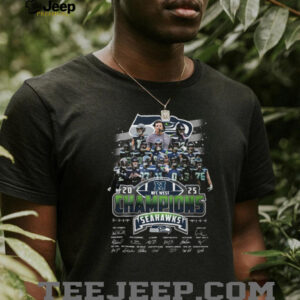 Official Seattle Seahawks NFC West Division Champions Locker Room T Shirt Official Seattle Seahawks NFC West Division Champions Locker Room T Shirt