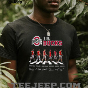 Ohio State Buckeyes Football Players Abbey Road Graphic T Shirt