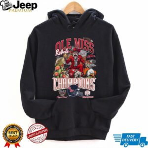 Ole Miss Rebels 2026 Playoff Semifinals Champions Graphic Tee