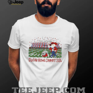 Ole Miss Rebels Football Sugar Bowl Champs 2026 Game Day The Sip Dome shirt