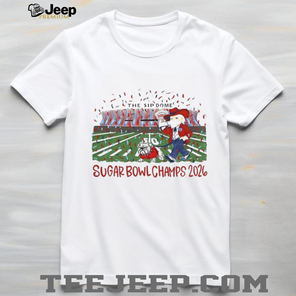Ole Miss Rebels Football Sugar Bowl Champs 2026 Game Day The Sip Dome shirt Ole Miss Rebels Football Sugar Bowl Champs 2026 Game Day The Sip Dome shirt