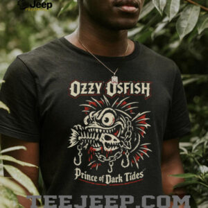 Ozzy Osfish Prince of Dark Tides Heavy Metal Fish T Shirt