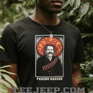 Pancho Gancho Mexican Revolutionary T Shirt Vintage Cupid & Rose Graphic