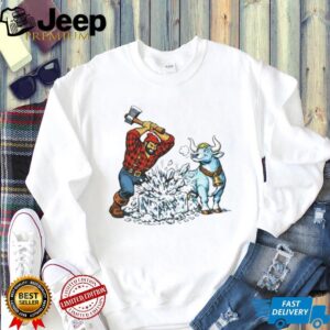 Paul Bunyan Minnesota Inspired anti Ice protest shirt