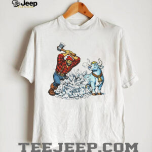 Paul Bunyan Minnesota Inspired anti Ice protest shirt