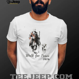 Peace walking Monk and Aloka dog walk for peace 2026 2026 shirt Peace walking Monk and Aloka dog walk for peace 2026 2026 shirt