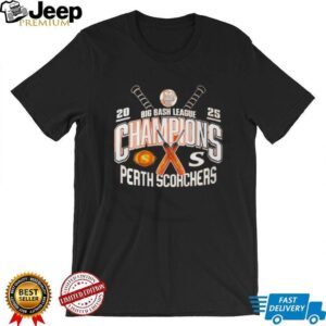 Perth Scorchers BBL 2024 2025 Champions Cricket Fan T Shirt