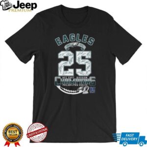 Philadelphia Eagles 2025 NFC East Division Champions T Shirt Philadelphia Eagles 2025 NFC East Division Champions T Shirt