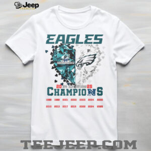 Philadelphia Eagles NFC East Division Champions T Shirt Philadelphia Eagles NFC East Division Champions T Shirt