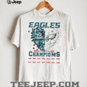 Philadelphia Eagles NFC East Division Champions T Shirt