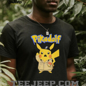 Pikadolf Satirical Pikachu Parody Dark Humor Graphic T Shirt