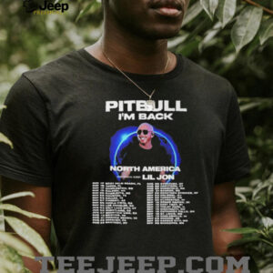 Pitbull I m Back North America Tour 2026 Shirt