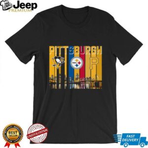Pittsburgh Sports Fan City Skyline T Shirt Pittsburgh Sports Fan City Skyline T Shirt