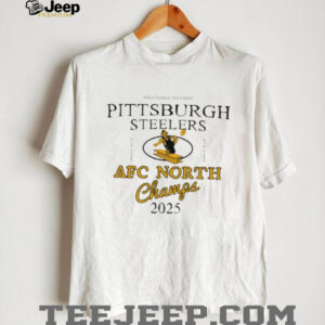 Pittsburgh Steelers AFC North Champs 2025 logo shirt Pittsburgh Steelers AFC North Champs 2025 logo shirt