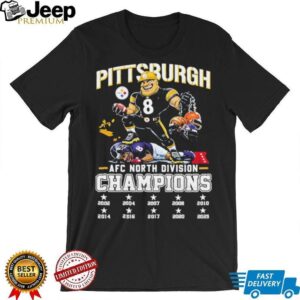 Pittsburgh Steelers AFC North Division Champions T Shirt Pittsburgh Steelers AFC North Division Champions T Shirt