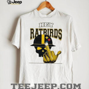 Pittsburgh Steelers Football middle finger hey Ratbirds shirt Pittsburgh Steelers Football middle finger hey Ratbirds shirt