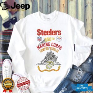Pittsburgh Steelers Marine Corps Semper Fidelis T Shirt
