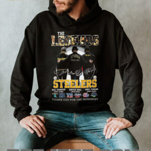 Pittsburgh Steelers The Legends thank you for the memories signature shirt