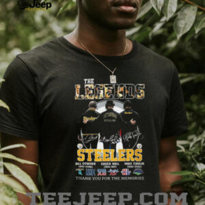Pittsburgh Steelers The Legends thank you for the memories signature shirt
