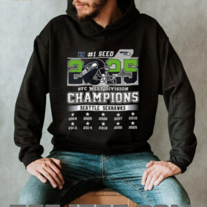 Seattle Seahawks NFC West Division Champions T Shirt