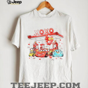 Preppy Xoxo Cars Valentine Cars shirt