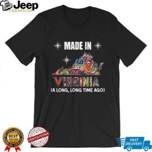 Proudly Made In Virginia Collegiate Pride T Shirt Proudly Made In Virginia Collegiate Pride T Shirt