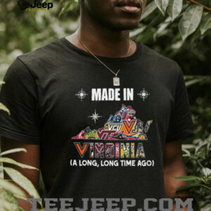 Proudly Made In Virginia Collegiate Pride T Shirt
