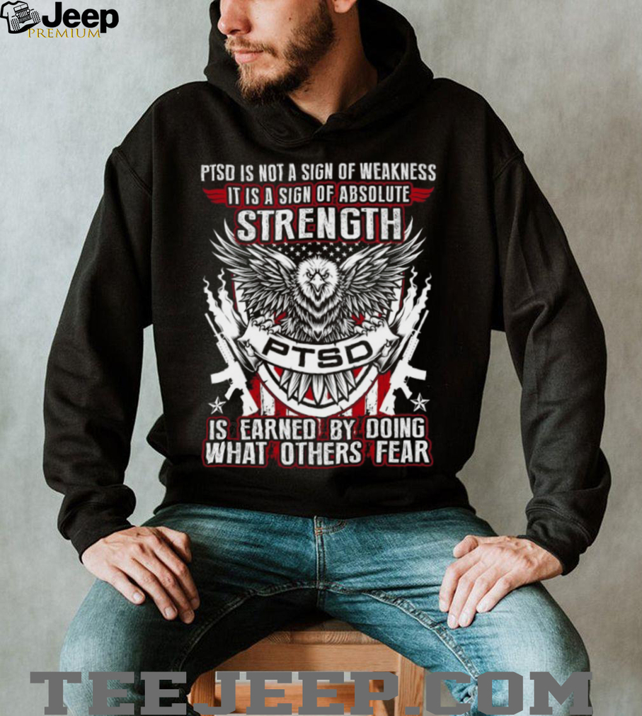 Ptsd Awareness Absolute Strength Eagle Military Veteran T Shirt Ptsd Awareness Absolute Strength Eagle Military Veteran T Shirt