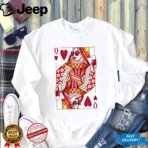 Queen of Hearts card Valentines Day 2026 shirt