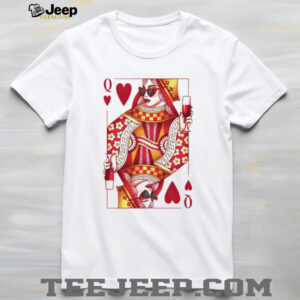 Queen of Hearts card Valentines Day 2026 shirt