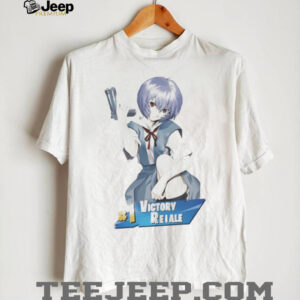 Rei Ayanami Victory Reiale Evangelion Anime Gamer Graphic T Shirt