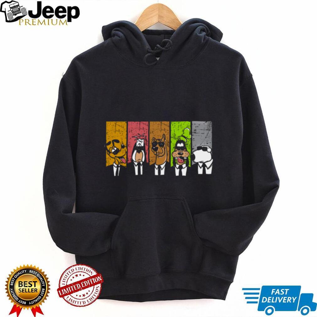 Reservoir Dogs Style Cartoon Hounds Pop Culture Mashup T Shirt Reservoir Dogs Style Cartoon Hounds Pop Culture Mashup T Shirt