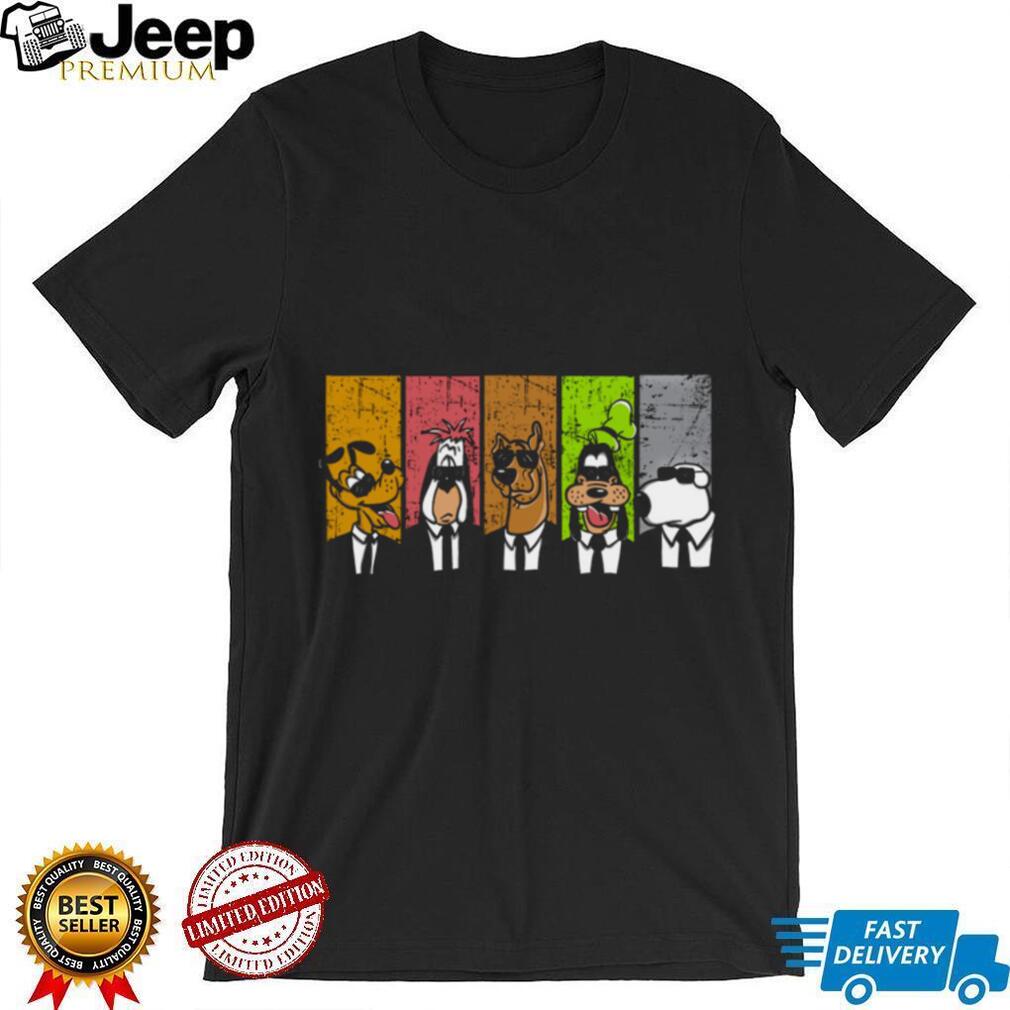 Reservoir Dogs Style Cartoon Hounds Pop Culture Mashup T Shirt Reservoir Dogs Style Cartoon Hounds Pop Culture Mashup T Shirt