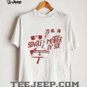 Retro 80s TV Show Inspired Ringer Steve single mother of six shirt