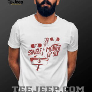 Retro 80s TV Show Inspired Ringer Steve single mother of six shirt