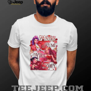 Saja Kpop Idol Huntrix Rumi Mira Zoey Valentine’s Day shirt