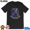 Seattle Football Angry Eagle Mascot Moon and Lightning Graphic T Shirt Seattle Football Angry Eagle Mascot Moon and Lightning Graphic T Shirt