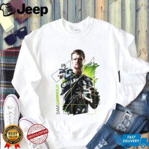 Sam Darnold Seattle Seahawks Action Montage Signature Series T Shirt Sam Darnold Seattle Seahawks Action Montage Signature Series T Shirt
