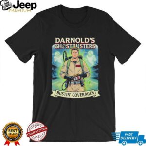 Sam Darnold's Ghostbusters “Bustin' Coverages” Funny Football T Shirt