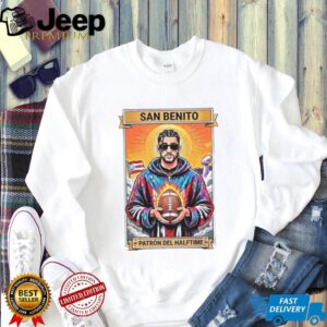 San Benito Patrón Del Halftime Bad Bunny Football Super Bowl Art T Shirt