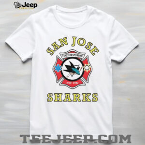 San Jose Sharks First Responder San Jose Sharks Hockey shirt San Jose Sharks First Responder San Jose Sharks Hockey shirt