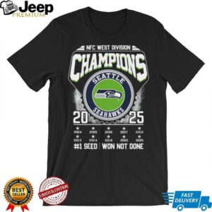 Seattle Seahawks NFC West Division Champions Shirt