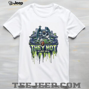 Seattle Football They Not Like Us Eagle Mascot Stadium Drip T Shirt T Shirt