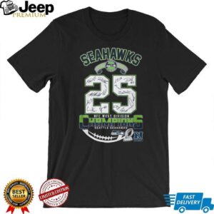 Seattle Seahawks 2005 NFC West Division Champions T Shirt Seattle Seahawks 2005 NFC West Division Champions T Shirt
