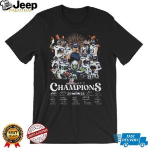 Seattle Seahawks 2026 AFC Champions Team & Coach Mike Macdonald Shirt