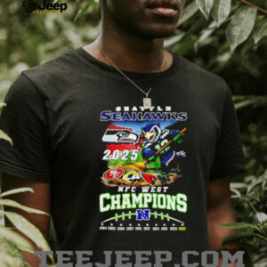 Seattle Seahawks Football NFC West Champions 2025 shirt