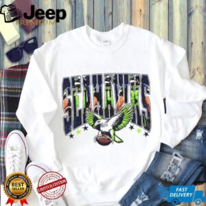 Seattle Seahawks Football Players mascot Game Day 60th American Football shirt