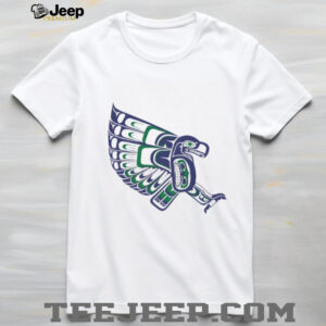 Seattle Seahawks Native American Formline Art Style Graphic Tee